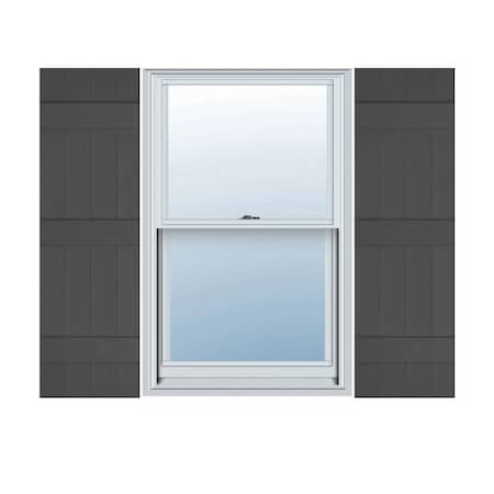 Ekena Millwork Lifetime Vinyl, Standard Four Board Joined, Board-n-Batten Shutters, LJ4S14X06300TG, PR LJ4S14X06300TG